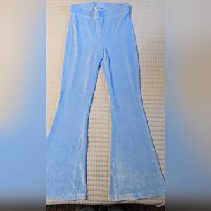 Aerie Groove-On Velour High Waisted Flare Pant